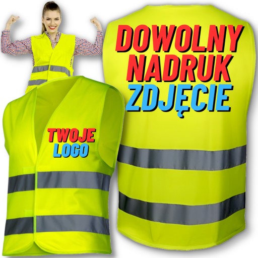 KAMIZELKA ODBLASKOWA LOGO L