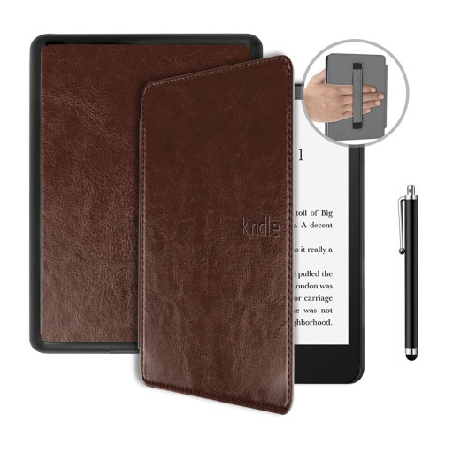 ETUI SKÓRZANE do Amazon KINDLE PAPERWHITE 5 + RYSIK