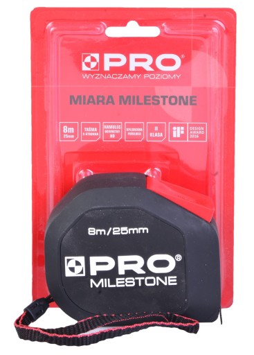 PRO MIARA ZWIJANA MILESTONE 8M X25MM