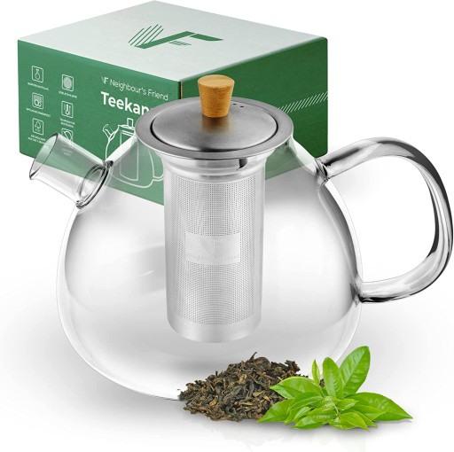 GLASTAL DZBANEK CZAJNIK ZAPARZACZ HERBATY 1500 ml