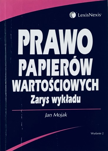 PRAWO PAPIERÓW WARTOŚCIOWYCH ZARYS WYKŁADU