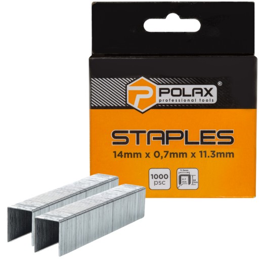 ZSZYWKI TAPICERSKIE A/53 do takera 14MM POLAX TAKER
