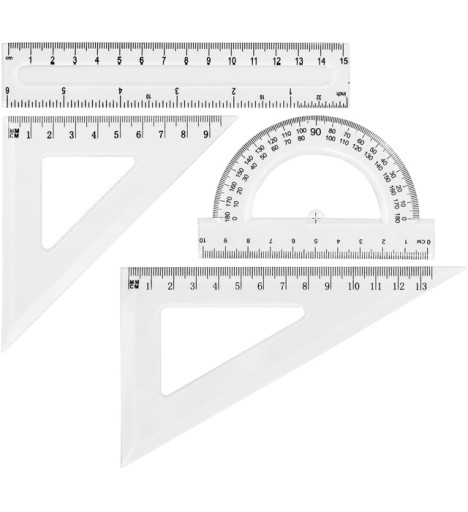 Zestaw geometryczny transparent Grand GR-032T