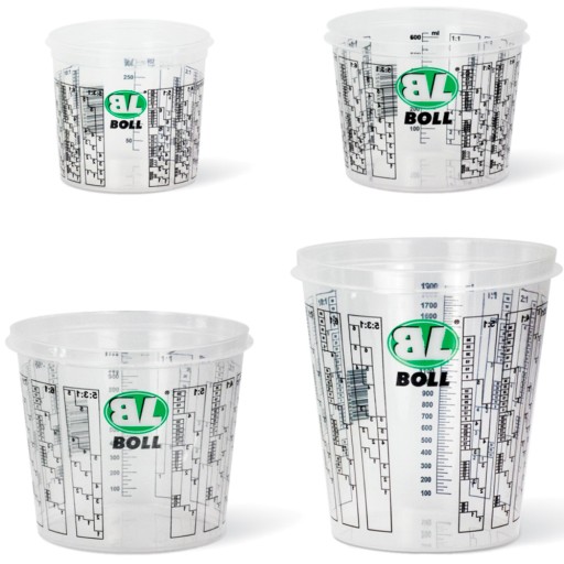 BOLL pojemnik kubek plastikowy z podziałką 2240 ml