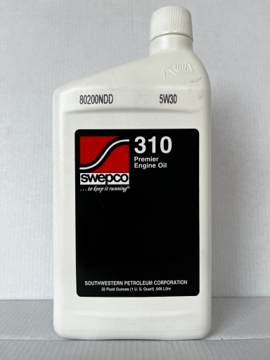 SWEPCO 310 PREMIER OLEJ SILNIKOWY 5W30 1 QUART 0,946 LITRA