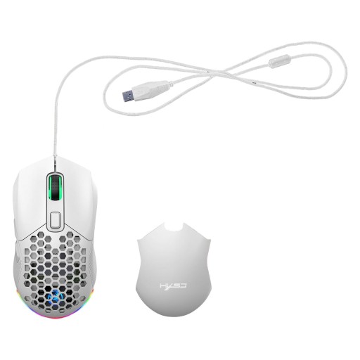 Przewodowa mysz do gier USB z podświetleniem RGB 6