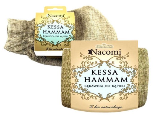 NACOMI KESSA HAMMAM RĘKAWICA Z LNU DO KĄPIELI
