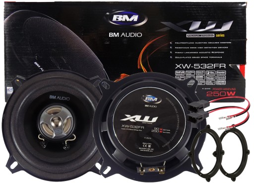 BOSCHMANN GŁOŚNIKI 13cm AUDI A3 8L 250 WATT PRZÓD