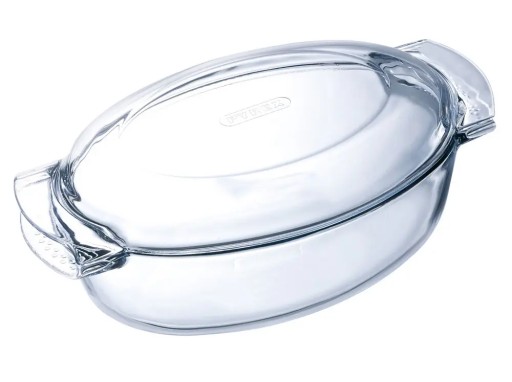 PYREX NACZYNIE OWALNE ŻAROODORNE 5,8L Z POKRYWĄ