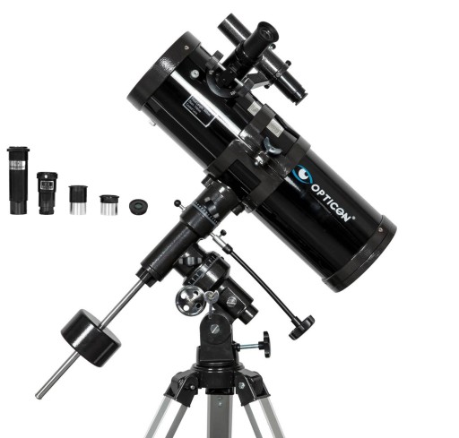 TELESKOP Astronomiczny OPTICON Prometheus | Luneta 500mm ZOOM-100x | ZESTAW