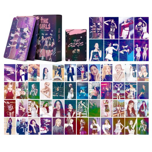 ZESTAW 55KART LOMO KPOP BLACKPINK THE GIRLS