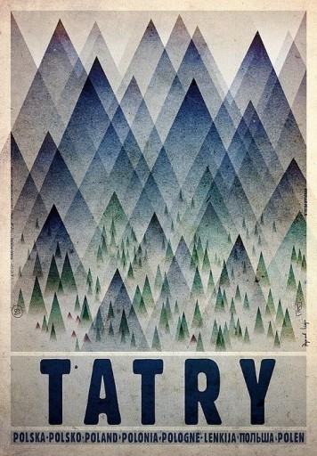 Polska Szkoła Plakatu Tatry Ryszard Kaja