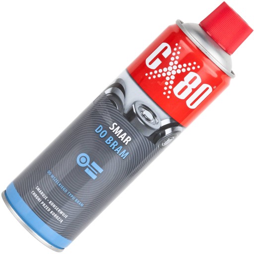 CX80 Smar Do Bram Prowadnic Zawiasów Kłódek 500ml