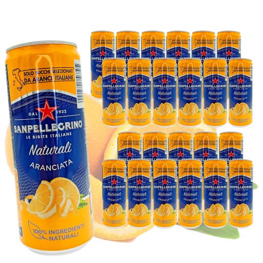 Napój SANPELLEGRINO ARANCIATA 24 x 330ml WŁOCHY