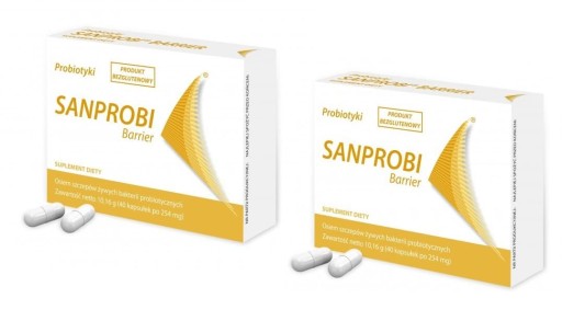 SANPROBI Barrier (Probiotyk) 2 x 40 kapsułek