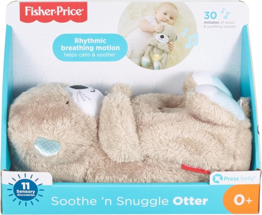 Przytulanka Usypianka FISHER PRICE Wydra FXC66