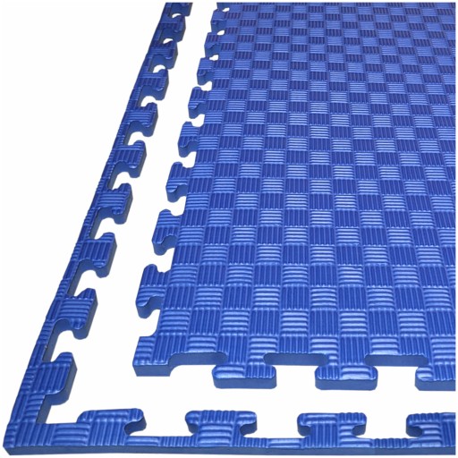 DUŻE PUZZLE PIANKOWE pod BASEN - 1m² - GRUBA MATA do ĆWICZEŃ SPORT - 1,5 cm