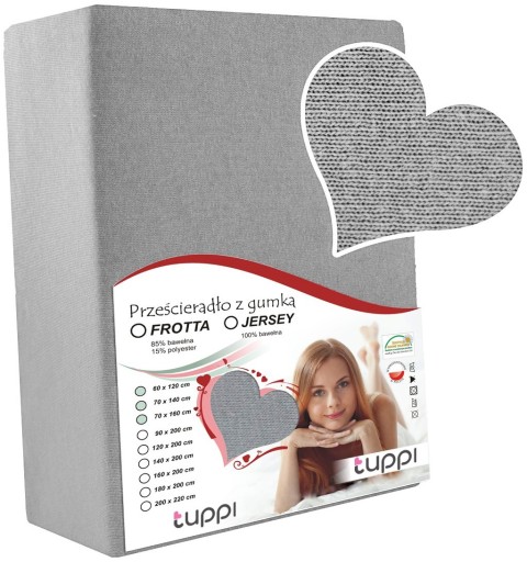 Prześcieradło 120x60 do Łóżeczka JERSEY Z gumką BAWEŁNIANE na Leżak Bawełna