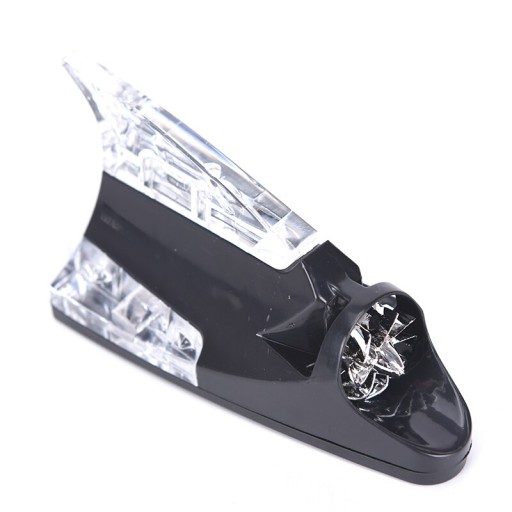 1PC Car Wind Power LED Anti Collision Light Shark