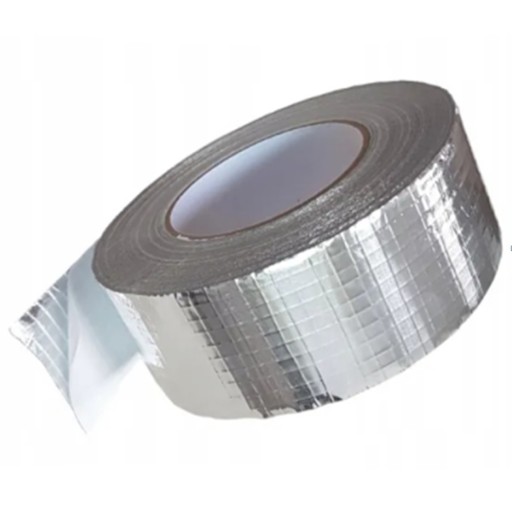 TAŚMA ALUMINIOWA ZBROJONA SAMOPRZYLEPNA IZOLACYJNA 50mm x 50m