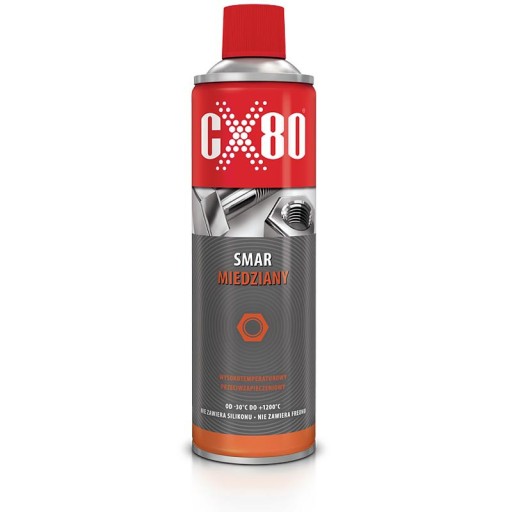 Smar Miedziany Przeciwzapieczeniowy Wielozadaniowy Uniwersalny CX80 | 500ml