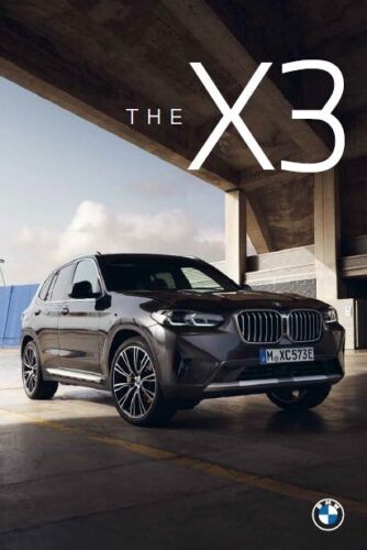 BMW X3 & X3 M Competition prospekt model 2024