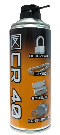 Odrdzewiacz CR40 Smar w Spray Czyścik Penetrator