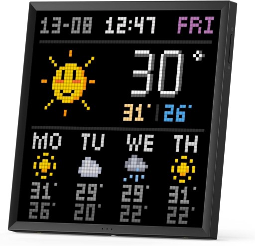 RAMKA CYFROWA DIVOOM PIXOO64 WIFI PIXEL ART Z PANELEM LED 64X64 Z APLIKACJĄ