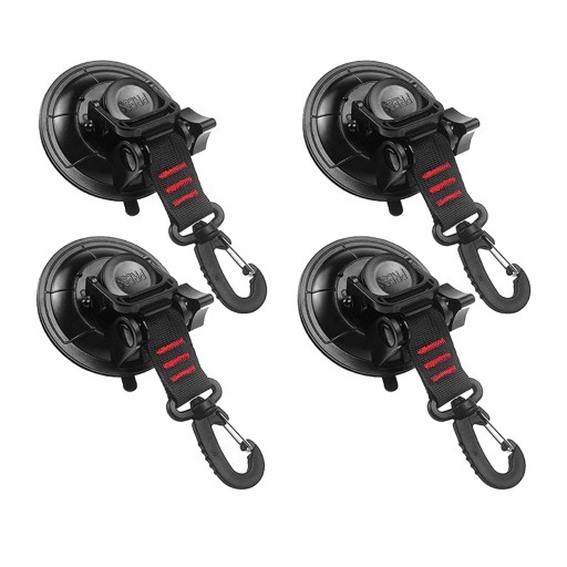 Suction Tent Hook Suction Cup securing No Clips