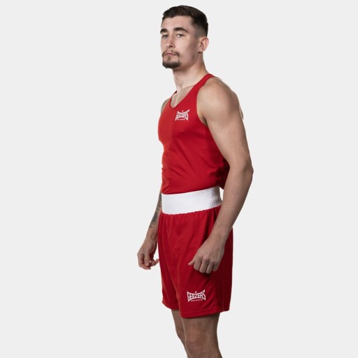 Stroje bokserskie GEEZERS (red) [Rozmiar: XL]