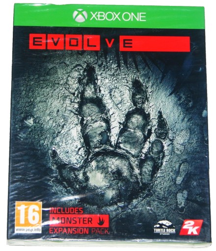 Evolve - Xbox One, XOne. Nowa w folii.