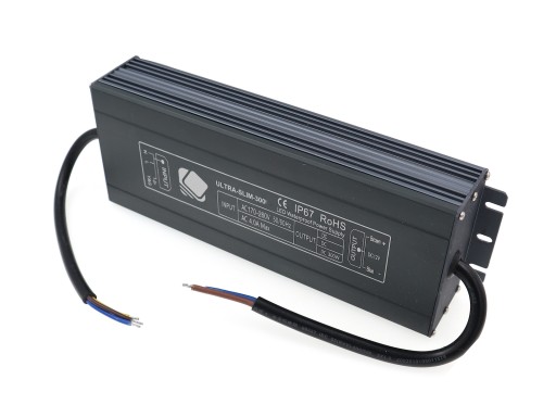 24V ZASILACZ LED 300W 12,5A WODOODPORNY SLIM IP67