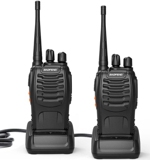 Zestaw 2x Krótkofalówka Baofeng BF-888S Walkie Talkie PMR Duży Zasięg