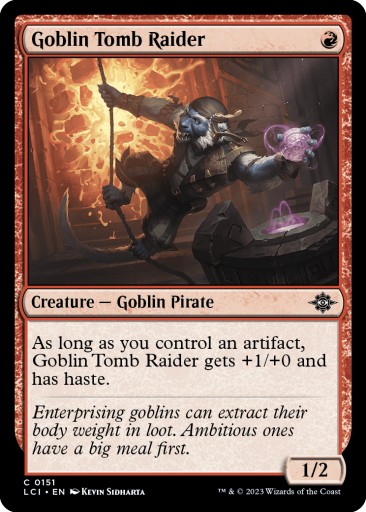 MTG 2x Goblin Tomb Raider