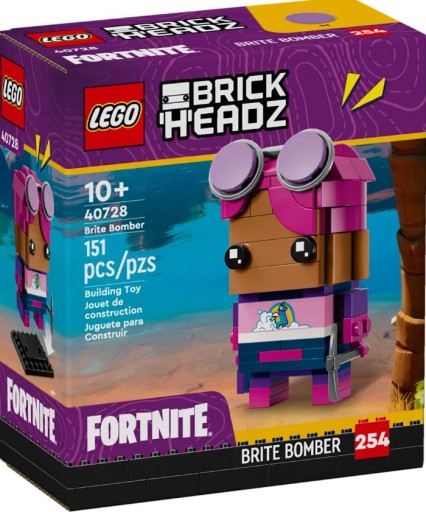 LEGO BrickHeadz 40728 Brite Bomber Fortnite