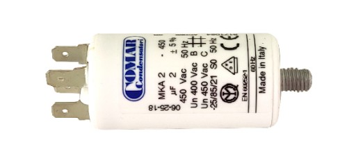 kondensator rozruchowy silnika 2uF 450V