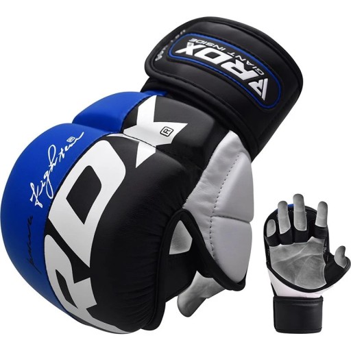 RDX Rękawice do MMA sparingowe GGL-T6 Niebieskie XL