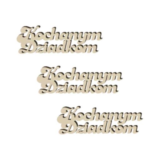 SCRAPKI drewno DZIEŃ kochanym DZIADKOM DECOUPAGE 3