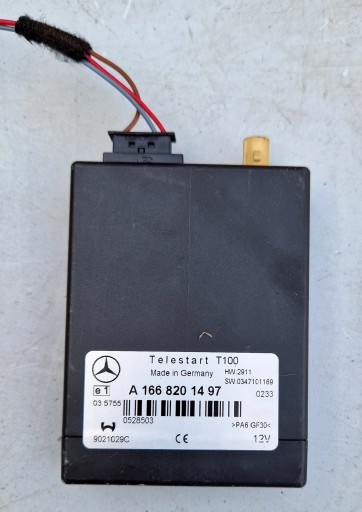 MODUL STEROWNIK MERCEDES TELESTART WEBASTO A1668201497