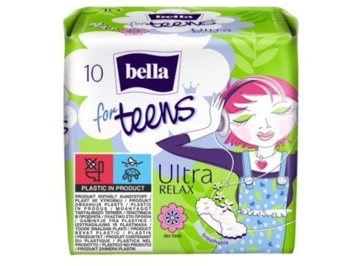 Bella for Teens Ultra Relax Podpaski higieniczne