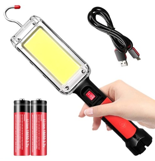Lampa warsztatowa LED AKU Li-Ion magnes 700lm