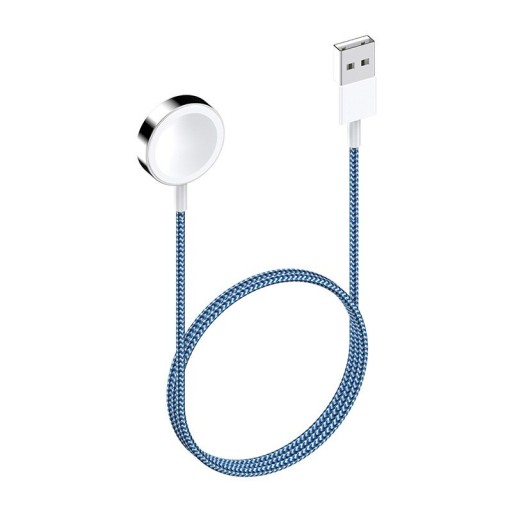 Ładowarka iWatch, pleciony nylonowy bezprzewodow