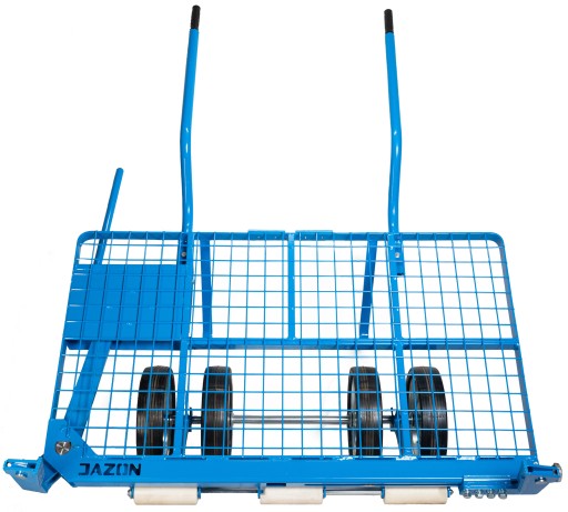 WÓZEK BRUKARSKI TRANSPORTOWY Jazon KRAB 1200 Z Czterema kołami udźwig 350kg
