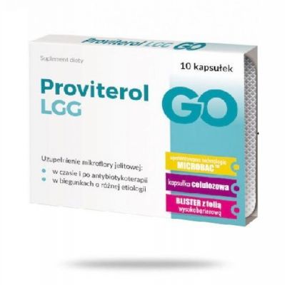 PROVITEROL LGG GO Probiotyk 10 kapsułek