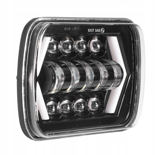 5X7 7-CALOWY REFLEKTOR SAMOCHODOWY LED DRL