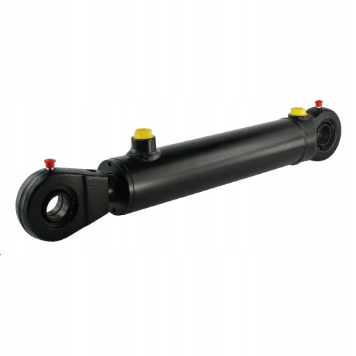 SIŁOWNIK CYLINDER TŁOK HYDRAULICZNY 2-STR 50/28 SKOK 140mm L:370 HYDROLIDER