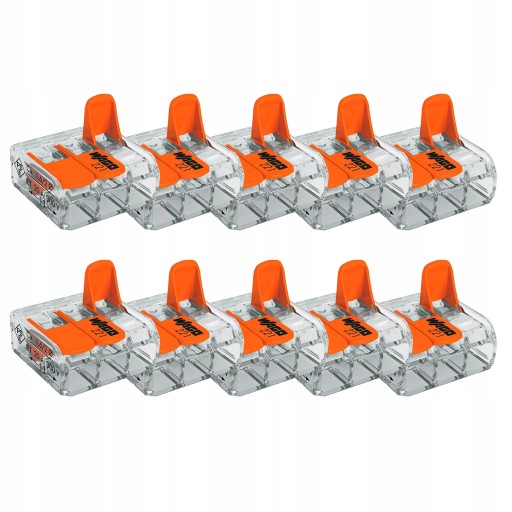Szybkozłączka Wago 221-413 0,2-4 mm² / 3 , 10 szt. 221-413