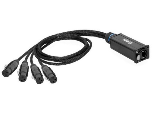 K4CATBOXXF3 ADAPTER AUDIO DMX ETHERCON RJ45 4x XLR