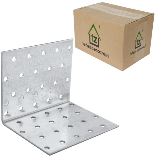 Łącznik Kątownik Ciesielski KM10 80x80x100x2 50szt