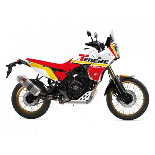 NAKLEJKI + POKROWIEC POSZYCIE NA SIEDZENIE YAMAHA XTZ 700 TENERE 20-23 (T7)